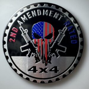 2nd Amendment Rated Badge