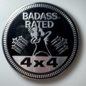 Badass Rated Badge