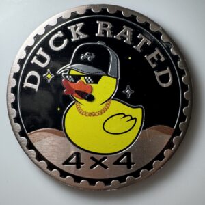 Duck Rated Badge Boss Duck
