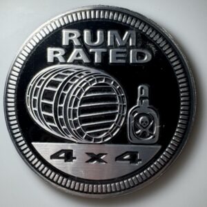 Rum Rated Badge