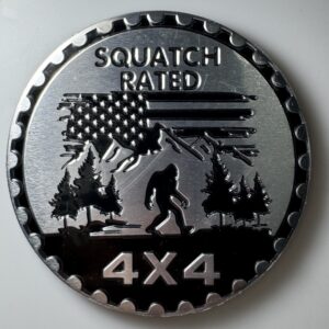 Squatch Rated Badge Classic